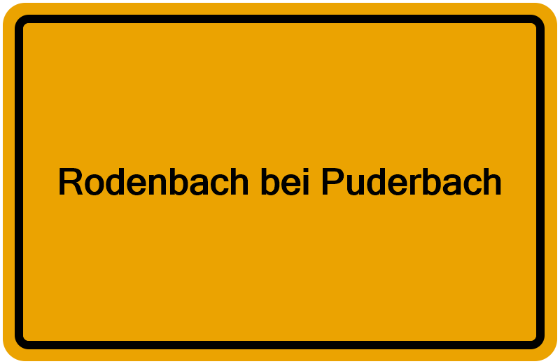 Handelsregisterauszug Rodenbach bei Puderbach